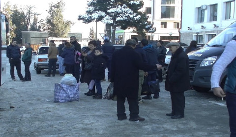 137 displaced people arrived in Stepanakert from Yerevan
