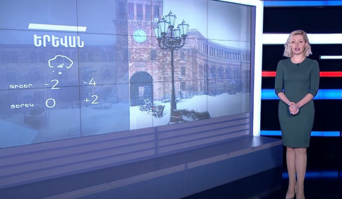 Հունվարի 29-ի եղանակային կանխատեսումը