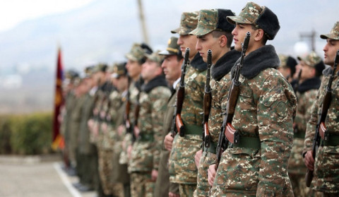 The 2021 winter conscription has started. Artsakh Defense Army