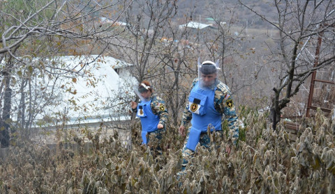 На участке Воротана обнаружены тела 4 участников военных действий