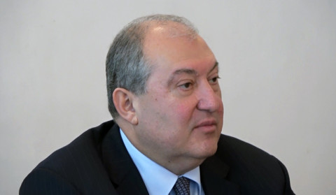 Արմեն Սարգսյանն Ազգային տոնի առթիվ շնորհավորել է Ճապոնիայի կայսերը