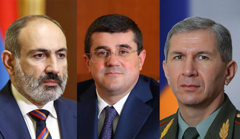Arayik Harutyunyan had meetings with Nikol Pashinyan and Onik Gasparyan. Speaker