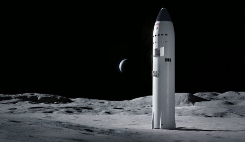 Прототип корабля Starship Илона Маска впервые сел, но потом взорвался