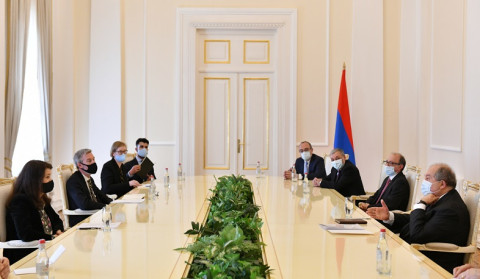 President Sarkissian raises issue of the POWs in a meeting with OSCE Chairman-in-Office