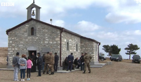 Yoxa çıxmış erməni kilsəsinin sirri: BBC