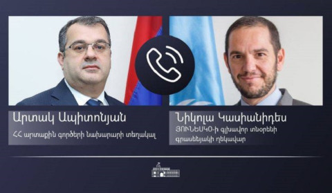 There is a need to send a UNESCO fact-finding mission to Artsakh, Armenian Deputy Foreign Minister
