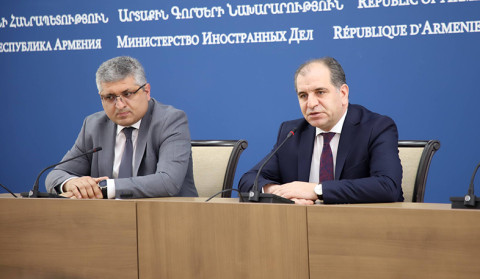 Armenia Deputy Foreign Minister received representatives of Artsakh state governing agencies
