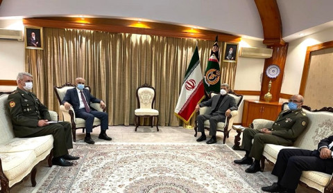 Armenian Ambassador discussed issues of bilateral cooperation with Iranian Defense Minister