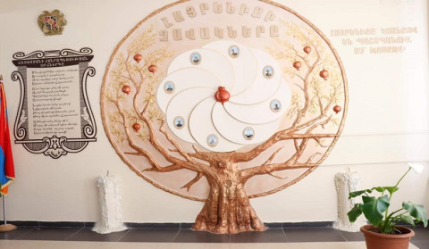 Մարտունու թիվ 2 դպրոցում բացվել է Արցախյան վերջին պատերազմում հերոսացած տղաներին նվիրված հուշանկյուն