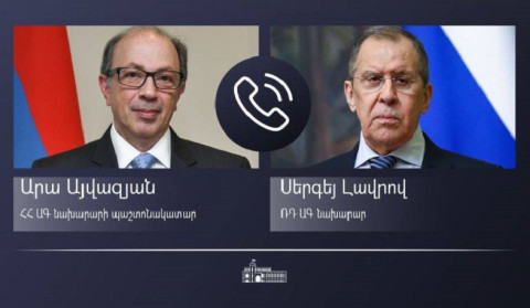 Ara Aivazian informed Sergey Lavrov about latest border incident