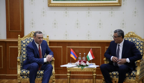 Armenia’s and Tajikistan’s Security Council Secretaries Discuss Possible Response Options under CSTO Regulations