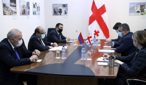 Հայաստանի և Վրաստանի ԱԳ նախարարի տեղակալները քննարկել են փոխադարձ հետաքրքրություն ներկայացնող հարցեր