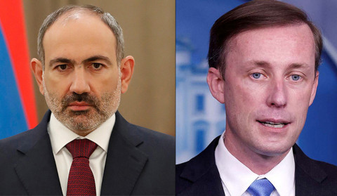 Nikol Pashinyan held phone conversation with Jake Sullivan