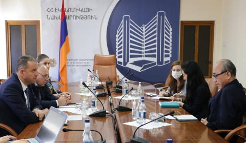 Վահան Քերոբյանը Ճապոնիայի դեսպանի հետ քննարկել է երկկողմ տնտեսական կապերի ամրապնդման ուղիները