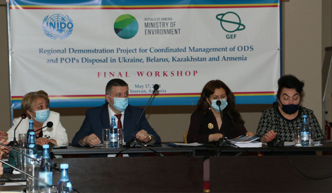 Կայացել է Ստոկհոլմի կոնվենցիայի շրջանակներում իրականացված ծրագրի եզրափակիչ աշխատաժողովը