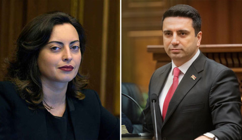 ԱԺ նախագահի տեղակալները վրացերենով շնորհավորել են Վրաստանի Անկախության օրը