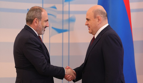 Mikhail Mishustin congratulated Nikol Pashinyan on his birthday