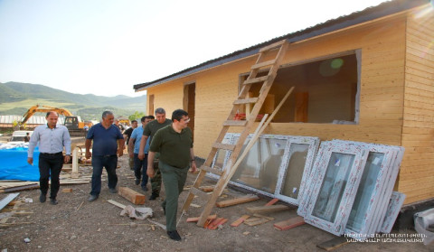 Arayik Harutyunyan visited Askeran and Martuni regions