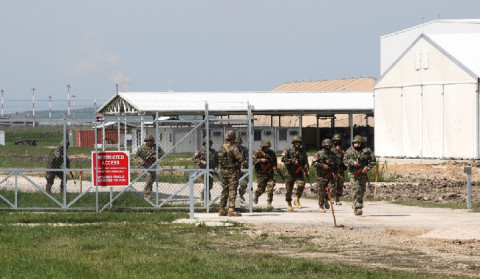 Kosovoda erməni sülhməramlılar təlilər keçiriblər