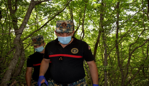 Search for the remains continues in the Jrakan region