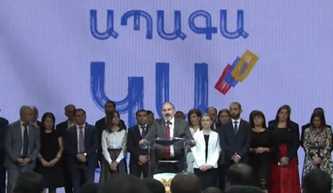 ՔՊ-ի նախընտական ծրագրի ելույթը Փաշինյանն ավարտեց 1999-ին Մեղրի այցելած Վազգեն Սարգսյանի խոսքով