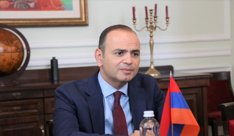 Zareh Sinanyan met with Deputy Foreign Minister of Ukraine