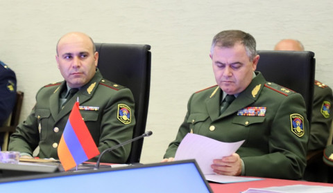 Артак Давтян принял участие в заседании Комитета начальников штабов ВС стран СНГ