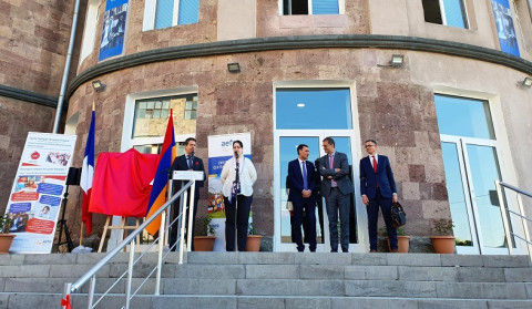 Բացվել է Անատոլ Ֆրանսի անվան ֆրանսիական կրթահամալիրի նոր շենքը