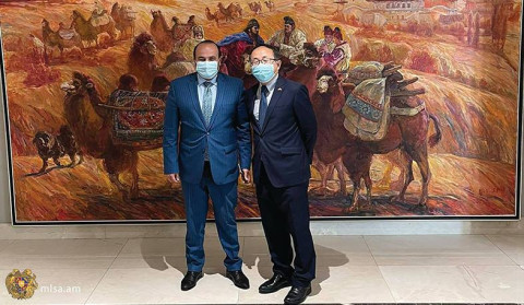 Նարեկ Մկրտչյանը և Ֆան Յոնգը քննարկել են սոցպաշտպանության ոլորտում համագործակցության հեռանկարները