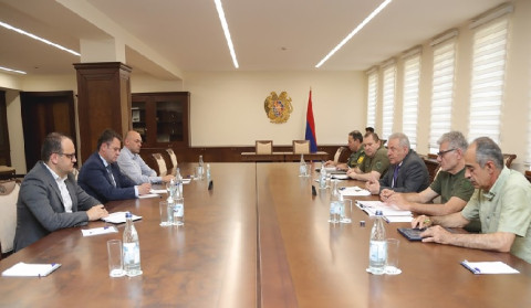 Վաղարշակ Հարությունյանը և Հայկ Չոբանյանը քննարկել են ռազմարդյունաբերության ոլորտին առնչվող հարցեր