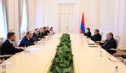 President of Armenia received Foreign Ministers of Austria, Lithuania and Romania