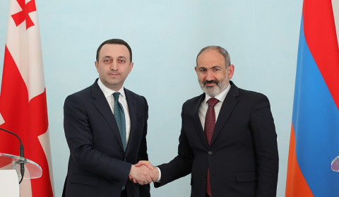 Nikol Pashinyan offers birthday greetings to Irakli Garibashvili