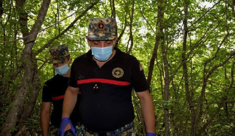 Hərbçilərin cəsədlərinin axtarışı bu gün Matağisda aparılır