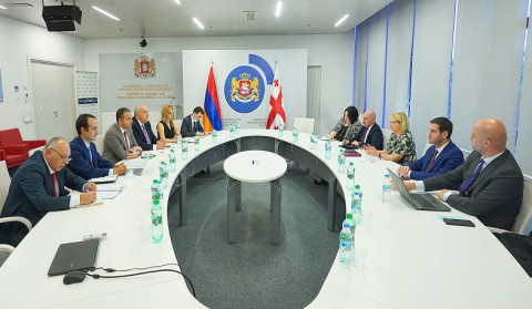Վահան Քերոբյանը վրացի գործընկերների հետ քննարկել է տարածաշրջանային համագործակցությանն առնչվող հարցեր