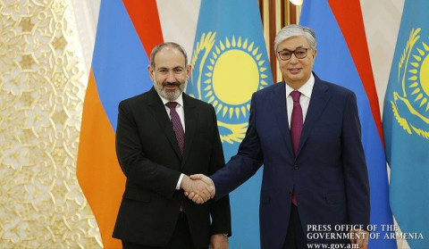 Ղազախստանի նախագահը շնորհավորել է Նիկոլ Փաշինյանին՝ վարչապետի պաշտոնում նշանակվելու կապակցությամբ