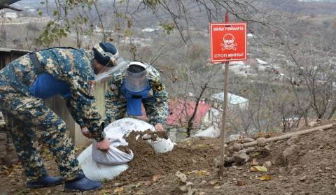 Sappers plan explosions in all regions of Artsakh: State Service of Emergency Situations of Artsakh