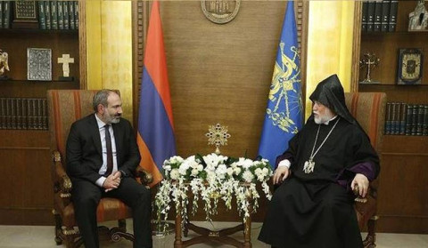 Արամ Ա-ն շնորհավորական ուղերձ է հղել Նիկոլ Փաշինյանին՝ ՀՀ վարչապետի պաշտոնում նշանակվելու կապակցությամբ