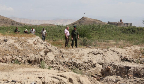 Russian Ambassador to Armenia visited Yeraskh border guard post