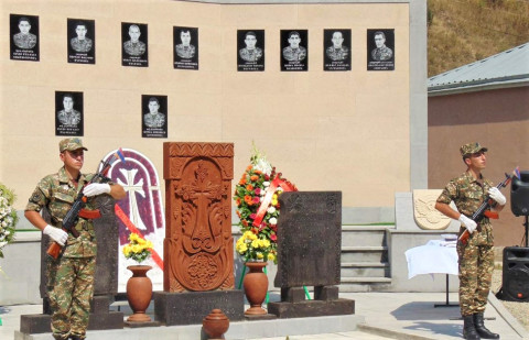 Բացվել է պատերազմի զոհերի հիշատակին նվիրված հուշապատ