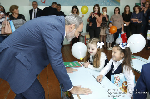 Prime Minister Nikol Pashinyan's congratulatory message on occasion of Knowledge Day