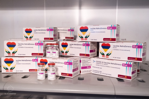 Lithuania donates 27,500 doses of AstraZeneca vaccine to Armenia