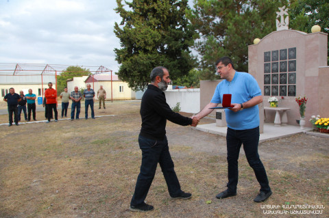 President of Artsakh visited Berdashen and Ashan communities of Martuni region