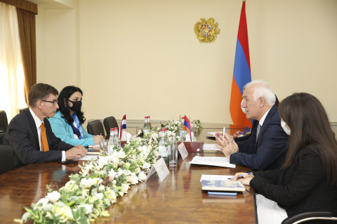 Minister of High-Tech Industry and Ambassador of Netherlands discussed possibilities of deepening cooperation in number of technological directions