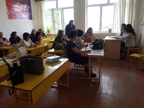 ԱՀ ՄԻՊ աշխատակազմի ներկայացուցիչները հանդիպումներ են ունեցել Հադրութի և Շուշիի դպրոցների ուսուցչական անձնակազմի հետ