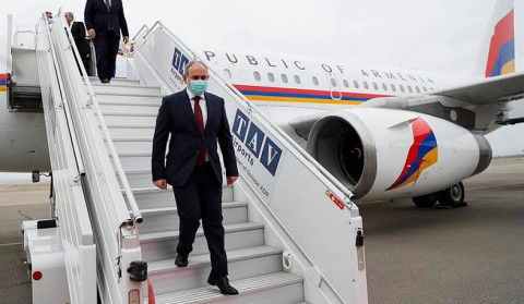 Nikol Pashinyan arrived in Georgia on official visit