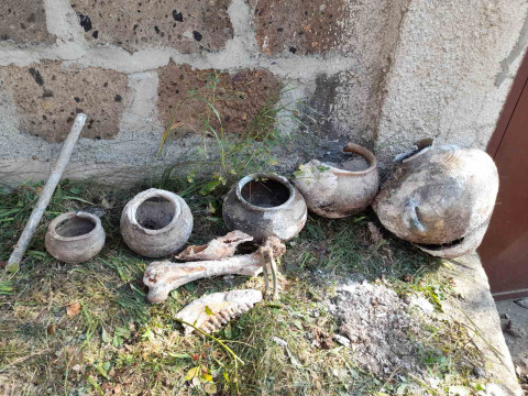 Tombs found in Vanadzor