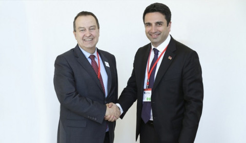 Alen Simonyan welcomes decision to open Serbian embassy in Armenia during meeting with Serbian Parliament Speaker