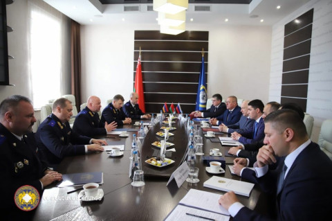 Chairman of Armenia’s Investigative Committee Argishti Kyaramyan is in Belarus