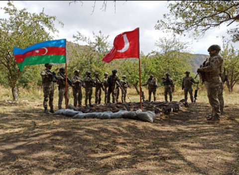 Special group of Turkish command set up in Azerbaijan