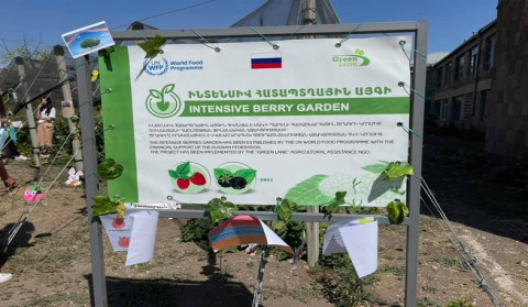Կոտայքի մարզի ենթակայության երեք դպրոցներում բացվեցին ինտենսիվ այգիներ